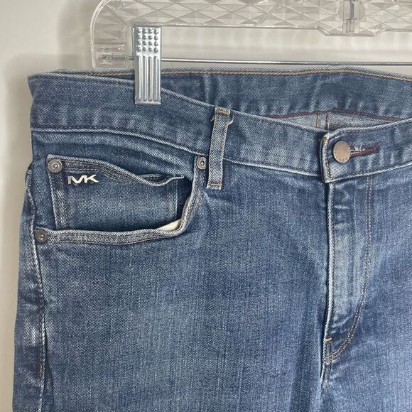 Michael Kors Slim Medium Wash Mens Jeans Fitted 32x30‎ Cotton Stretch - Picture 5 of 8